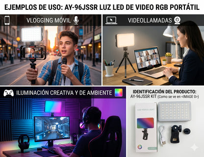 LUZ LED PORTATIL AY-96J