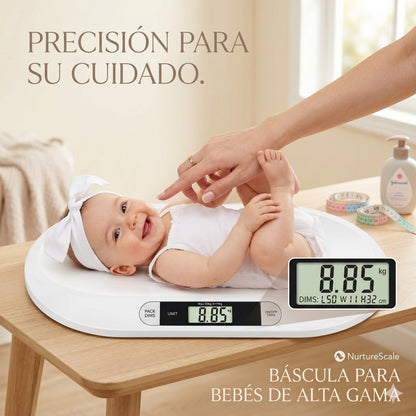 BÁSCULA DE BEBÉ ELECTRÓNICA SE-012