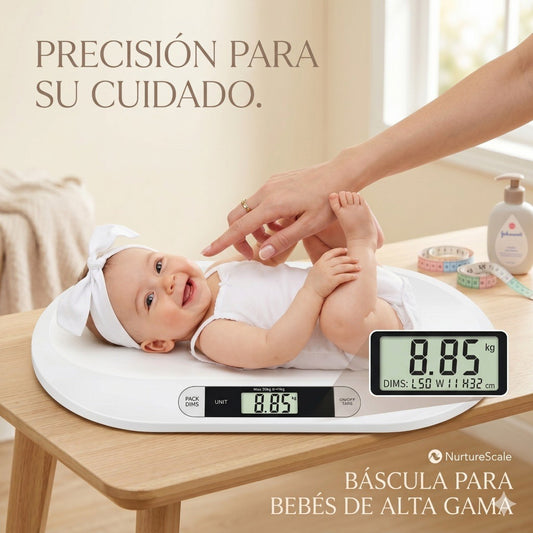 BÁSCULA DE BEBÉ ELECTRÓNICA SE-012