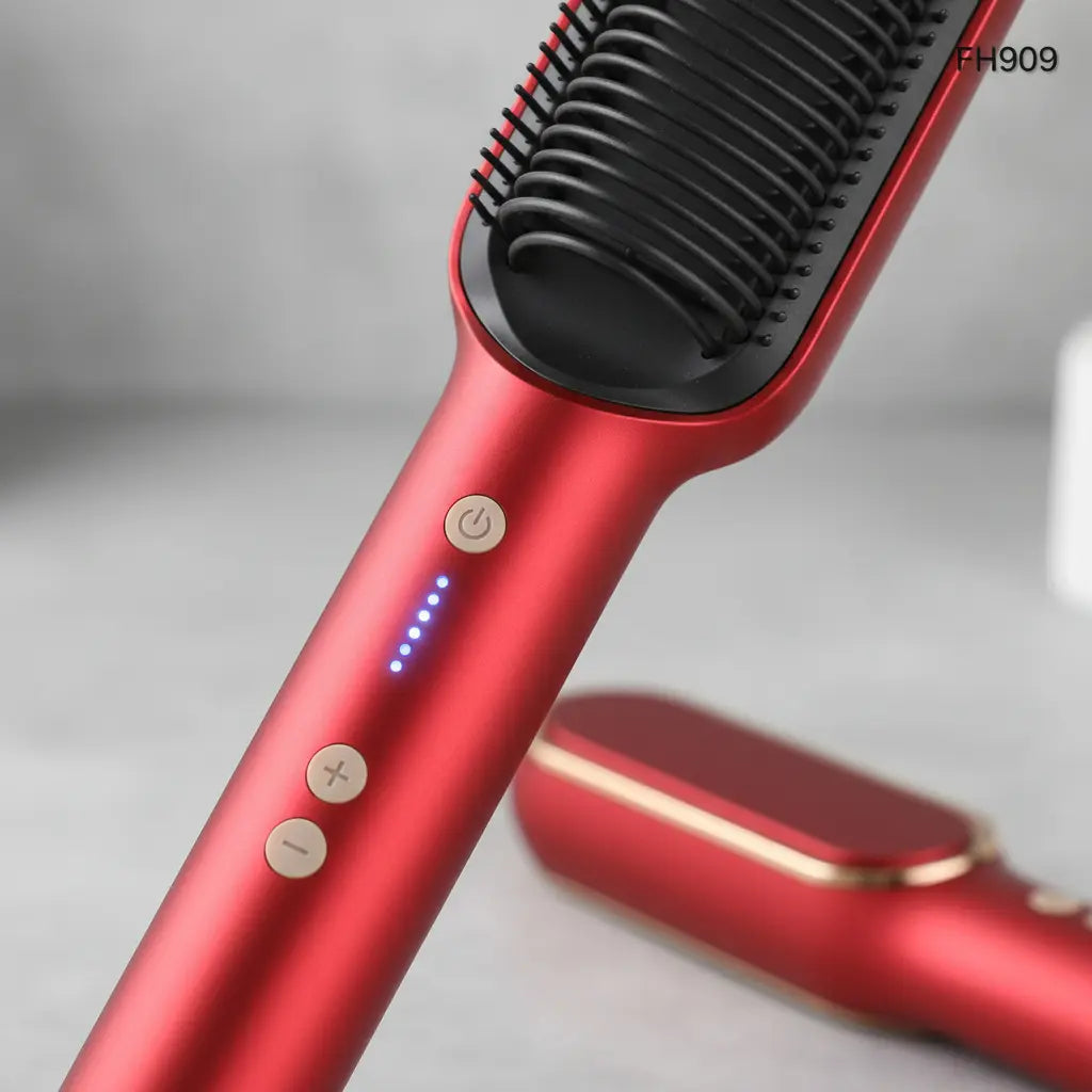 Mascara Facial Led y Cepillo Alisador de regalo